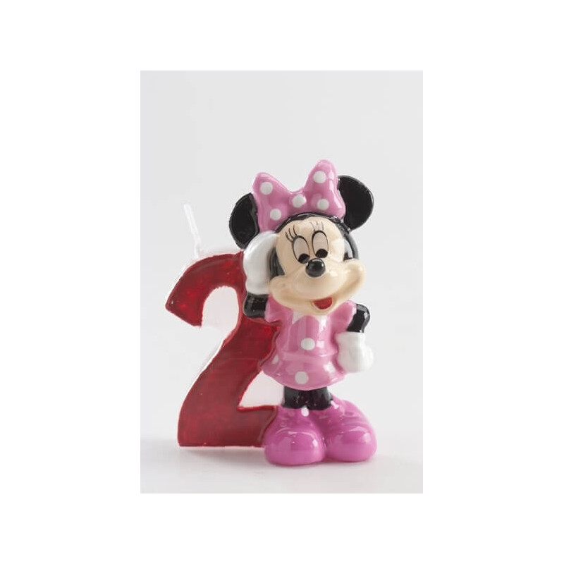 Minnie Candle 2 years old