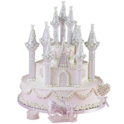 For 'Romantic castle' cake decorating Kit Wilton
