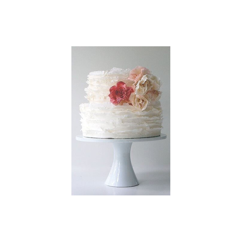3 niveaux gâteau de mariage A4 fabrication carte modèle