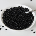 Black glossy SugarPearls 4mm