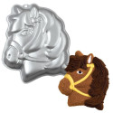 Cake Pan in the shape of a pony's head unicorn horse