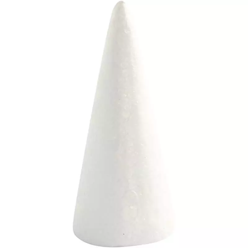 Polystyrene Foam Cone, 2.75