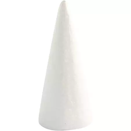 Cone en poystyrene de 14.5cm