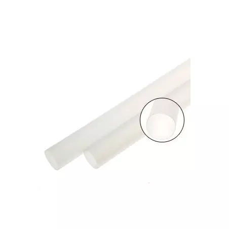 Transparent plastic tubes