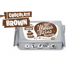 Sugar paste Massa Ticino 250g - Brown
