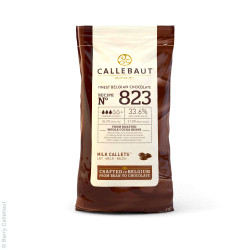 Milk chocolate to cover in Pebble 1 kg of Callebaut