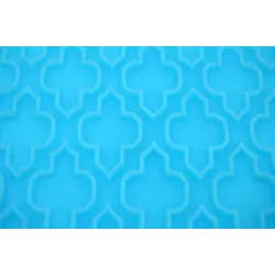 Tapis silicone pour motif oriental arabesque