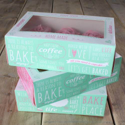 Box Cupcakes 'Home Made' (3 pcs)