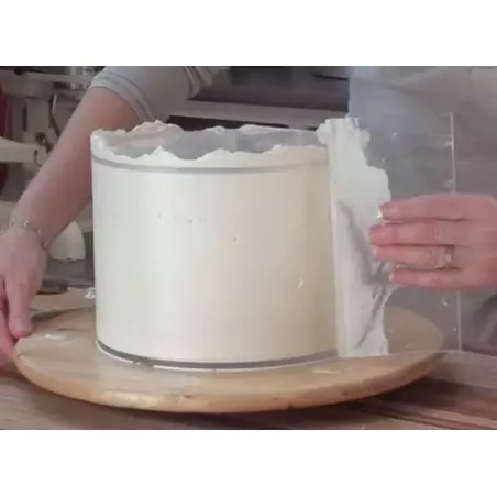 Disques à ganache rond pour gâteaux angles droits de 10 à 40 cm de