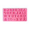 Mould in silicone ALPHABET 3D decorated