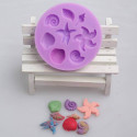 Silicone mold SHELLINGS AND SEA STARS
