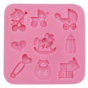 Silicone mold BABY ACCESSORIES 