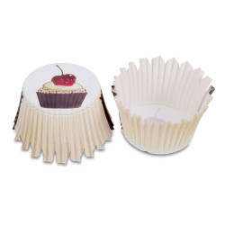 100 Cajas de Cupcakes - Diseño de Café Gourmet