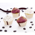 100 Cupcake Boxes - Gourmet Coffee Design
