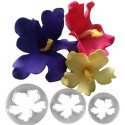 Emporte piece découpoir fleur Hawaïenne FMM 3 pièces