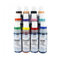 KROMA pack of 11 dyes and 1 Airbrush Cleaner