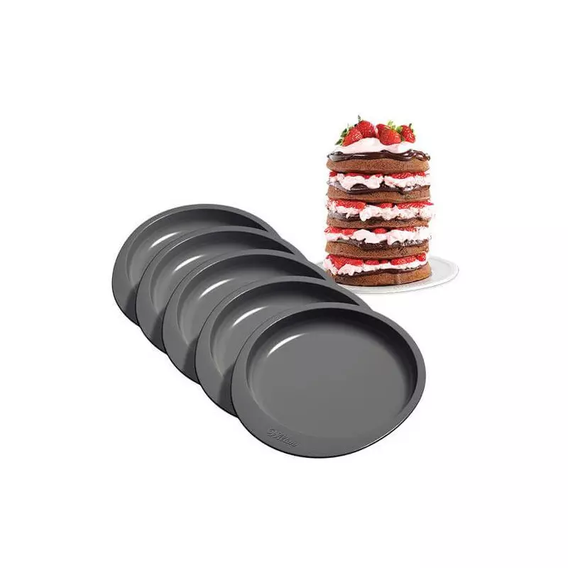 6 moldes individuales de silicona para donuts - Planète Gateau