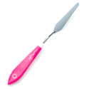 Artistic spatula bent Pink 23 cm