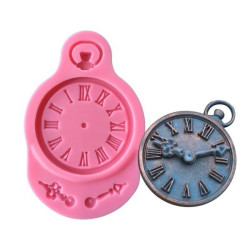 Mould in silicone watch / clock
