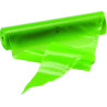 100 poches à douilles jetables verte anti glisse 55cm