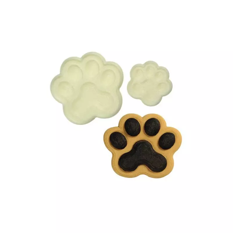 2 cutters dog paw 