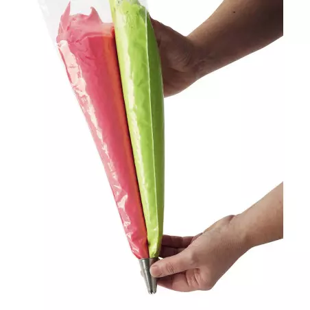 Pastry bag DOUBLE and reusable