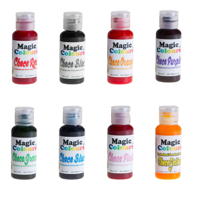 Colorants liposolubles pour CHOCOLAT Magic Colours - 32g