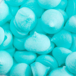 Small Meringues in blue 90 G sugar