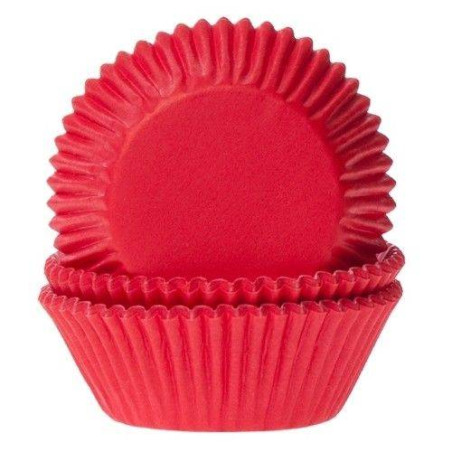 50 red cupcake liners