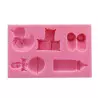 Mold silicone object baby and nursery