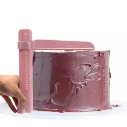TUTO Cake Design - Comment utiliser le lisseur à angle droit pour