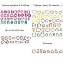 101 Wilton numbers and letters cutouts