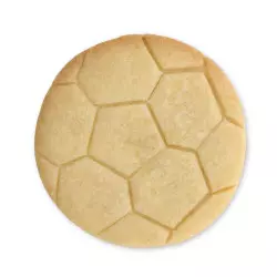 Découpoirs relief pâte à sucre ballon de foot (x2)