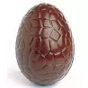 Molde de chocolate 6 huevos de Pascua medio agrietados 