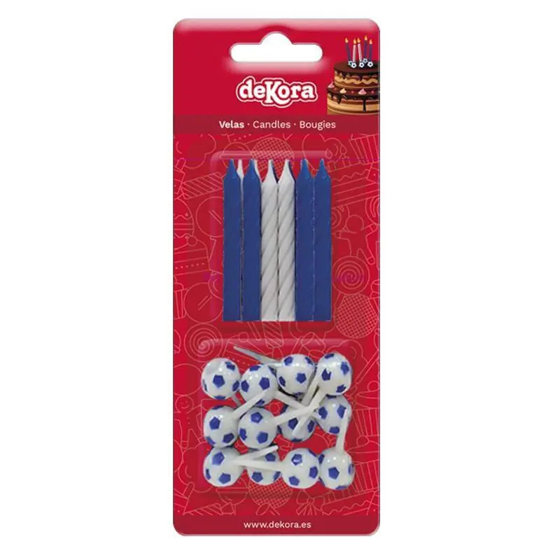 30 Pièces Décorations Gâteau Thème Football – Toppers Anniversaire Foot Joyeux Anniversaire Garçons