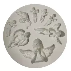 Mould in silicone Angels