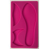Mould in silicone shoe heel for Isomalt, chocolate, gumpaste
