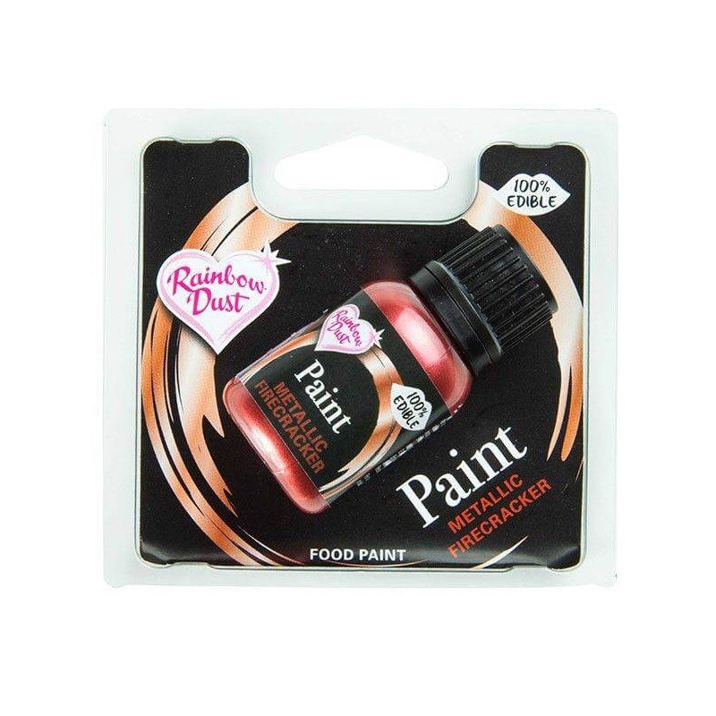 Food paint red fire Rainbow Dust 25 G