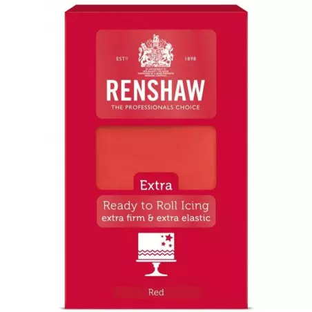 Dough sugar Renshaw EXTRA Red 1 kg