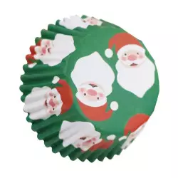 30 cups cupcake Father Christmas PME