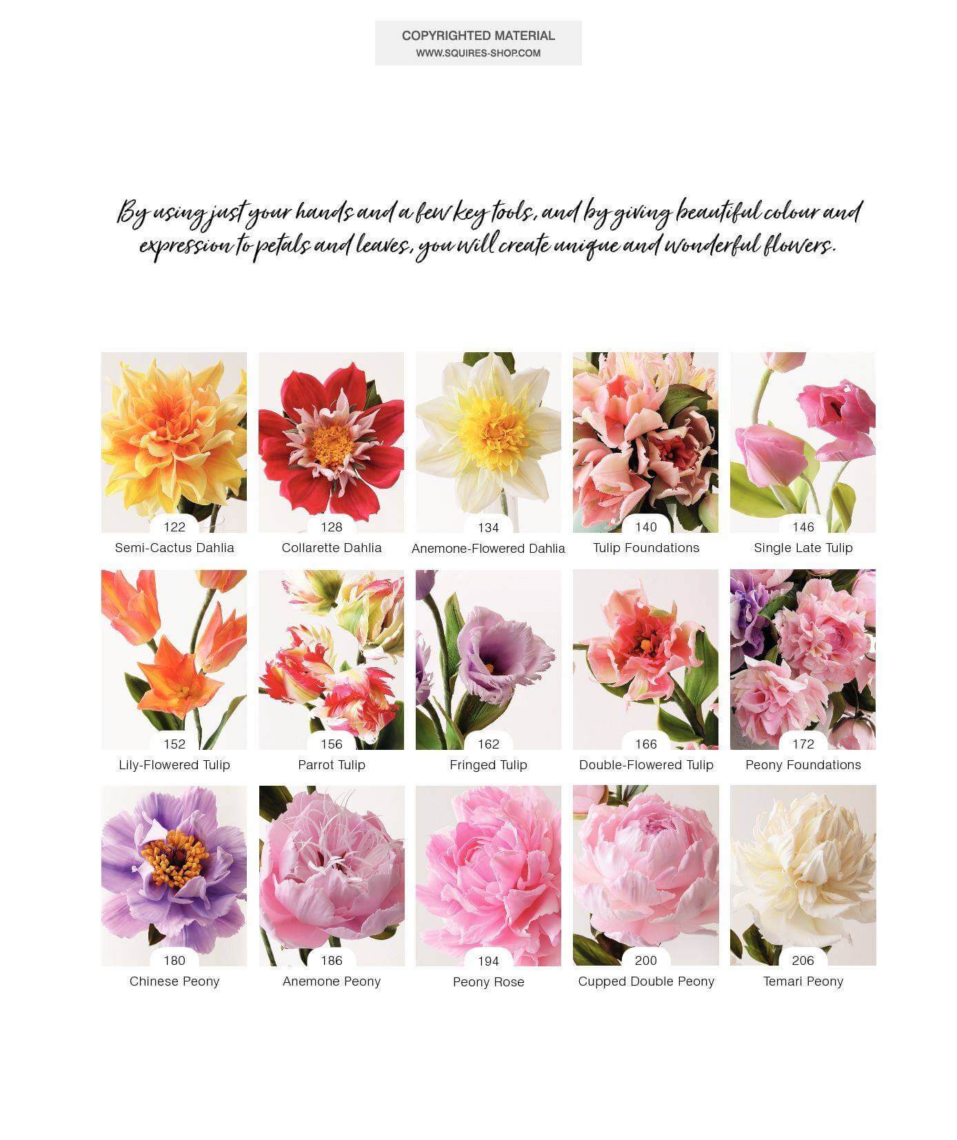 Book SUGAR FLOWERS by Naomi Yamamoto Planète Gateau