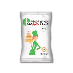 Pâte à sucre SMARTFLEX VANILLE VERT 250 g