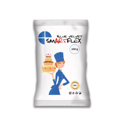 Pâte à sucre SMARTFLEX VANILLE Bleu 250 g