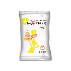 Pâte à sucre SMARTFLEX VANILLE Jaune 250 g
