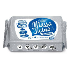 Sugar paste Massa Ticino 250g - blue