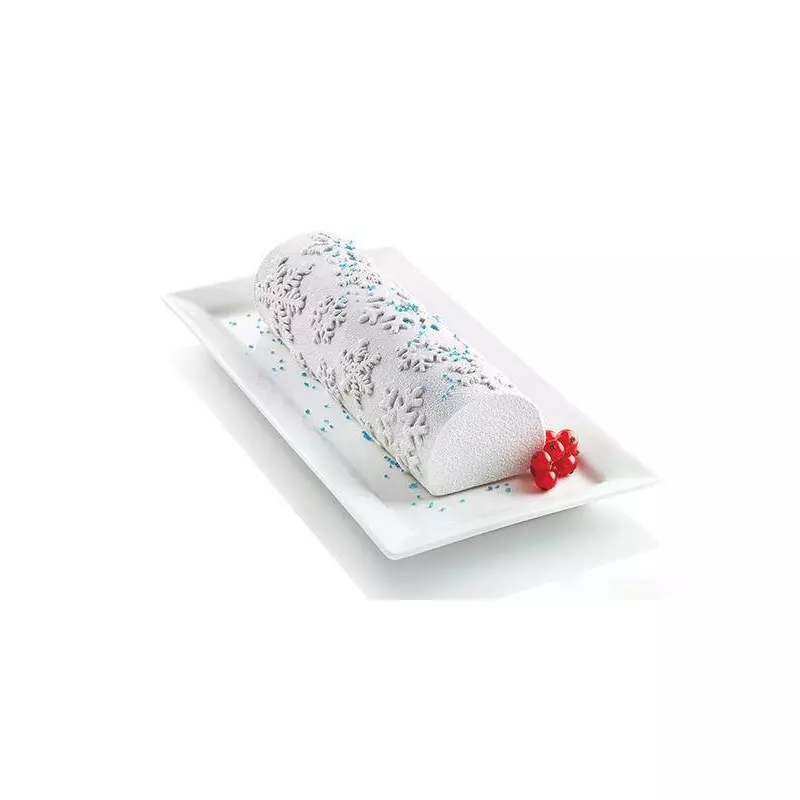Moule à bûche de Noël avec insert et plaque motif flocon de neige Zenker  Noël ref. 684286 - Cdiscount Maison