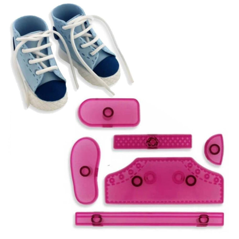 Cutter set for children's and babies' shoes