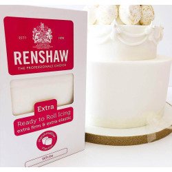 Renshaw EXTRA WHITE Sugar Paste 1 kg