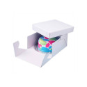 Cake box 15cm high with thick tray