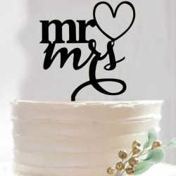 Topper MR and MRS couleur OR